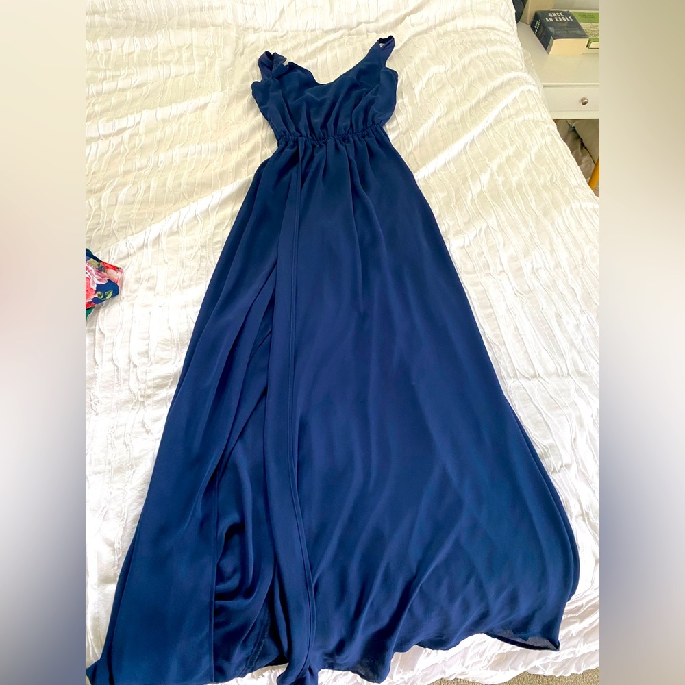 Navy Show me your mumu bridesmaid dress.